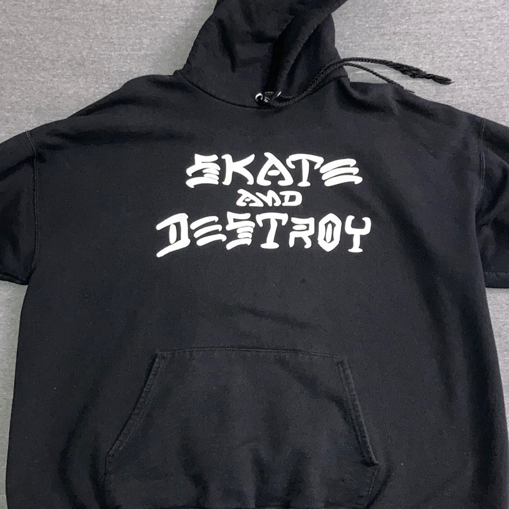Thrasher skate and destroy hoodie